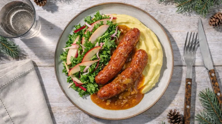 Ovnstegte kålpølser